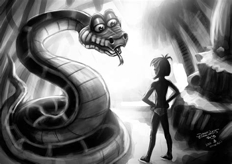 KAA and Mowgli (DSC) by jameslink on DeviantArt