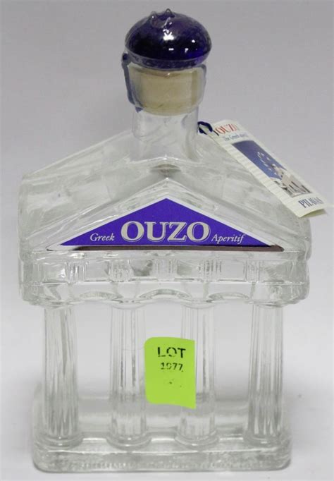 OUZO GREEK LIQUEUR DECANTER