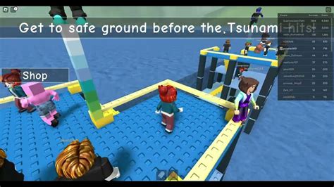 Roblox tsunami disaster survival part 2 - YouTube