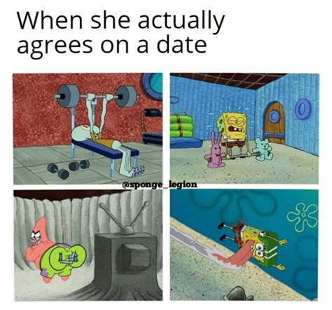 Getting ready be like : r/SpongebobMemes