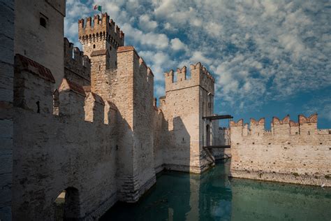 Scaligero Castle | Castello Scaligero in Sirmione from 14th … | Flickr