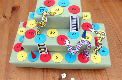 DIY Multi Level Snakes and Ladders - 3D Game