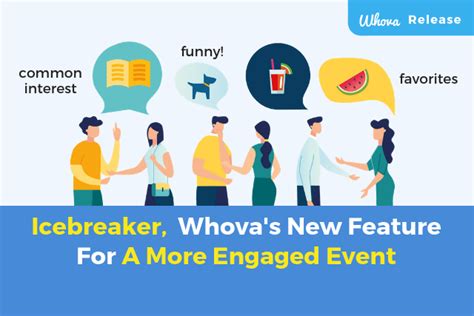 Icebreaker, Whova's New Feature for A More Engaged Event - Whova