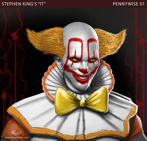 Stephen King's "IT" Pennywise Fan Design on Behance