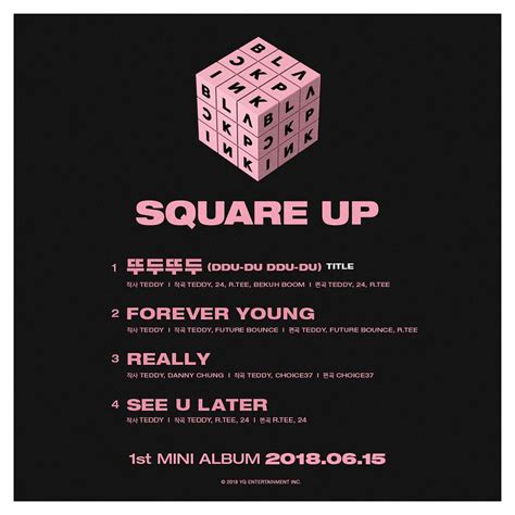 Blackpink 1st Mini Album - Square Up – Choice Music LA