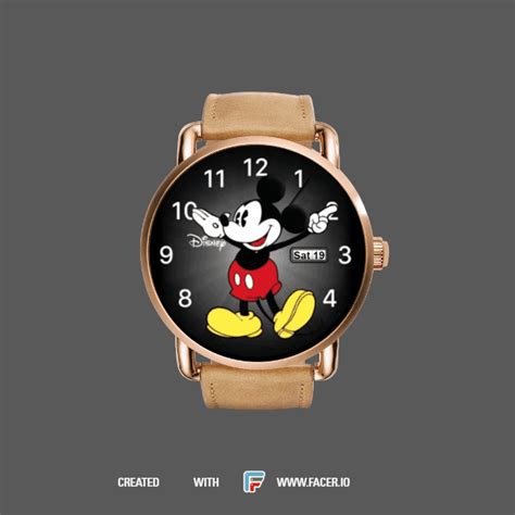 G3N3T1K - Mickey Mouse Apple Watch - watch face for Apple Watch, Samsung Gear S3, Huawei Watch ...