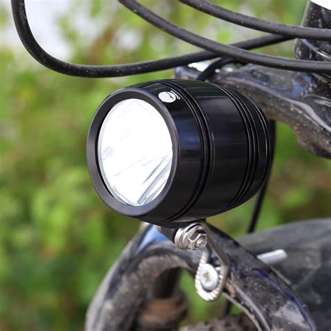 Onature dynamo bike light 70 lux input AC6V 3W meet German Stvzo standard with button turn on ...