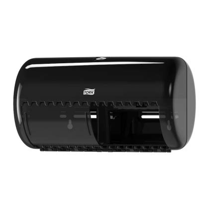 CONVENTIONAL TOILET ROLL DISPENSER BLACK T4 | Products | Waikato Cleaning Supplies