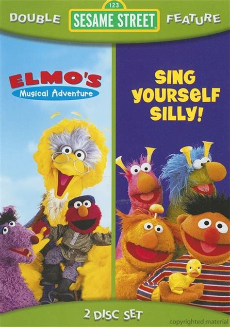 Sesame Street: Musical Adventure / Sing Yourself Silly! (Double Feature) (DVD) | DVD Empire