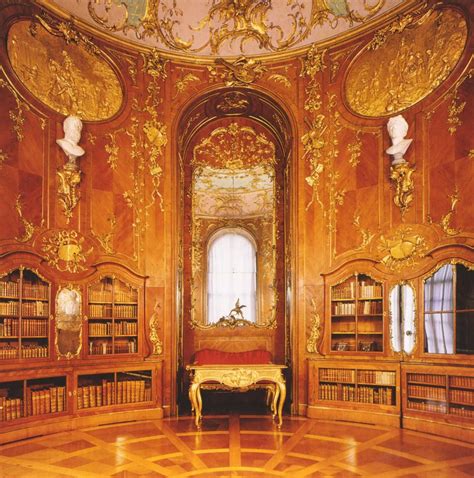 Potsdam, Germany. Schloss Sanssouci, Bibliothek Library Architecture ...