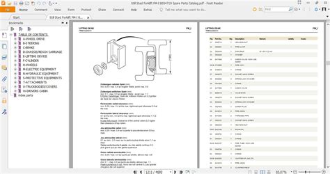 Still Sted Forklift FM-I 8054719 Spare Parts Catalog