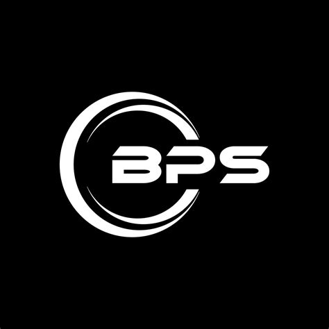 BPS letter logo design in illustration. Vector logo, calligraphy ...