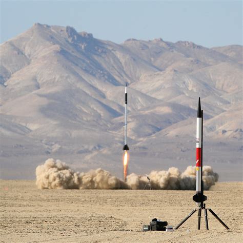 Hybrid R-motor Launch | This shiny hybrid rocket has a huge … | Flickr