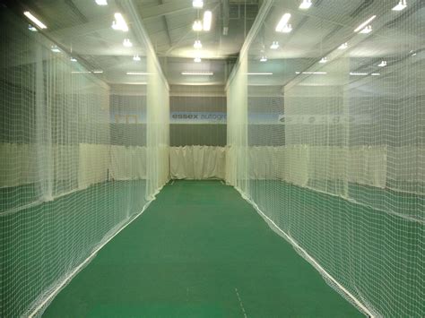 Indoor cricket netting supplied and installed by Sports Facility ...