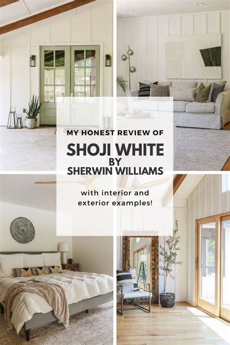 My Review of Shoji White by Sherwin Williams - Interior and Exterior Paint | Shoji white, White ...