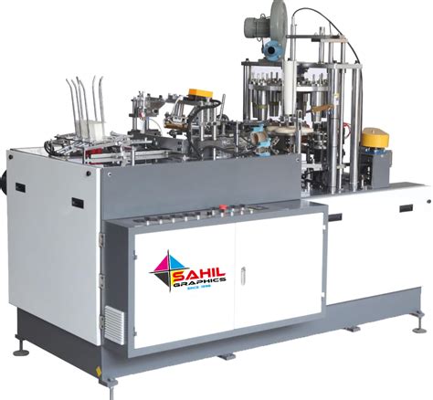 High Speed Fully Automatic Paper Cup Making Machine (SG-90) - Sahil Graphics