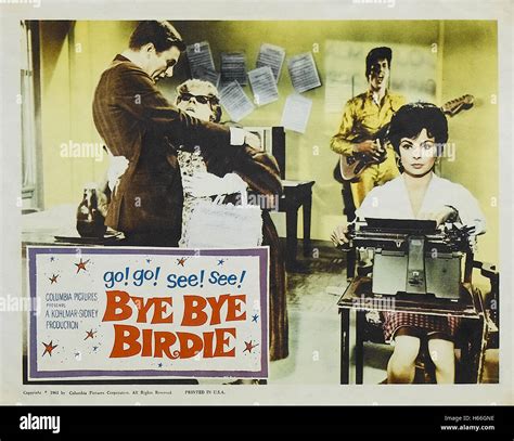 Bye Bye Birdie - Movie Poster Stock Photo - Alamy