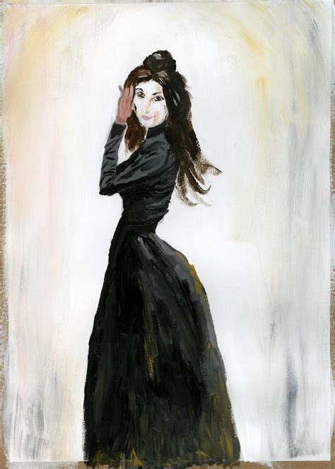 Victorian girl: acrylics by borsic on DeviantArt