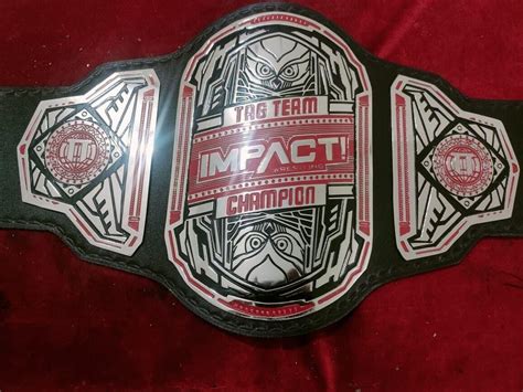 Impact Tag Team Wrestling Championship Title Belt