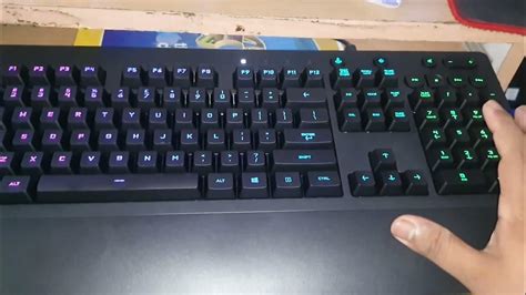 How to Change RGB lights in Logitech G213 Gaming Key Board in Telugu ...