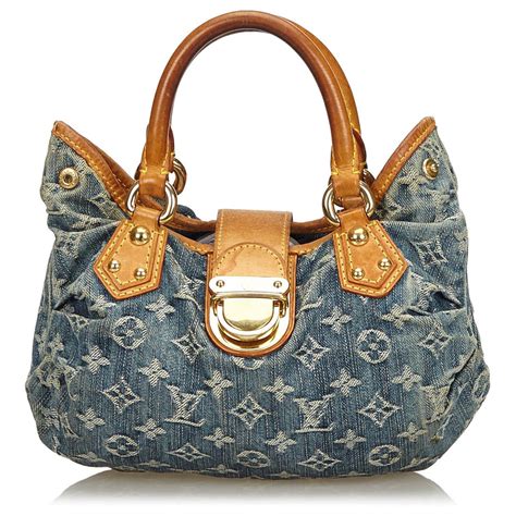 Louis Vuitton Blue Leather Handbags | semashow.com