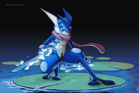 Greninja fan art by FranzNacion on DeviantArt