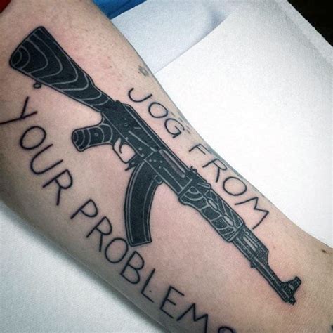 Arriba 98+ Foto Tatuajes De Armas Ak-47 Lleno