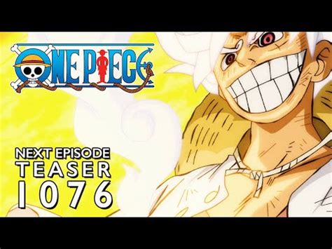 One Piece - Episode 1076 Preview: The World That Luffy Wants! - YouTube