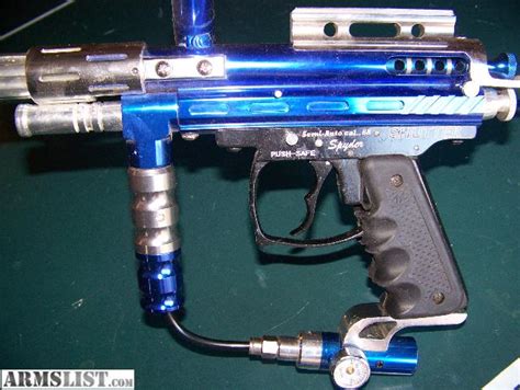 ARMSLIST - For Sale: Spyder paintball gun`