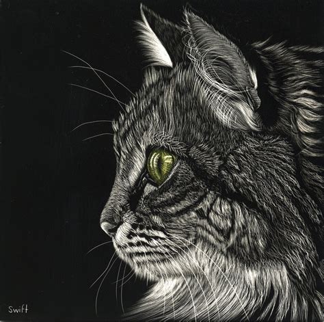 Easy Scratch Art Animals