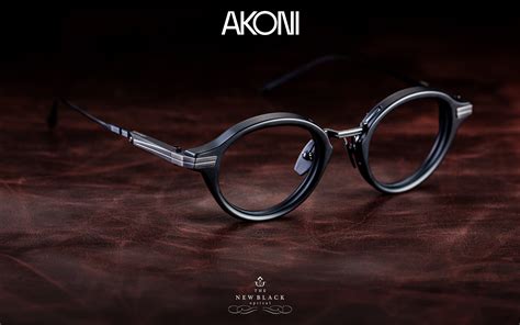 【最強奢華品牌引入 Akoni Eyewear - 限量到荷】【Akoni 完美呈獻 黑魂Copernico】