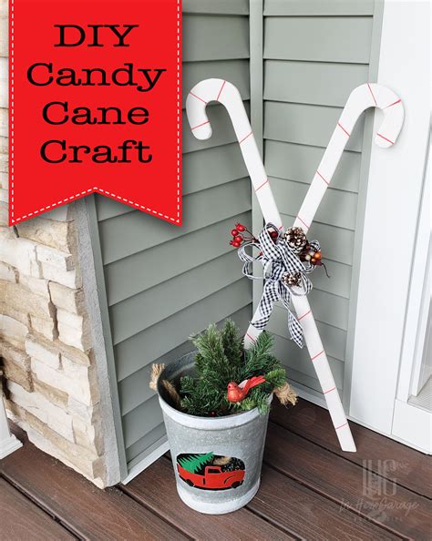 DIY Candy Cane Craft - Pretty Handy Girl