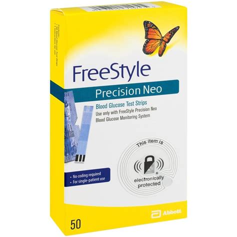 FreeStyle Precision Neo Test Strips, 50/box