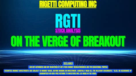 RGTI STOCK ANALYSIS | ON THE VERGE OF BREAKOUT - YouTube