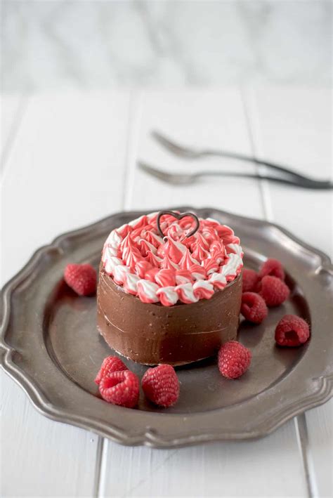 Mini Chocolate Cake for Two - Culinary Ginger