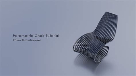 Parametric Chair Rhino Grasshopper Tutorial - YouTube