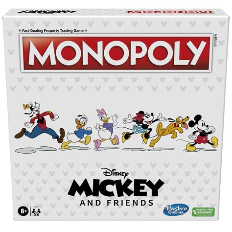 Buy Hasbro Gaming Monopoly: Disney Mickey and Friends Edition Board Game, Ages 8+ Online at ...