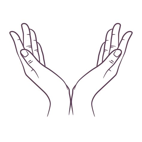 Hand Line Drawing Vector Art, Icons, And Graphics For Free Download | Hand Line Drawing ...