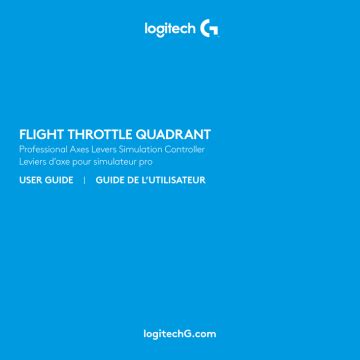 Logitech Flight Throttle Quadrant Setup Guide | Manualzz