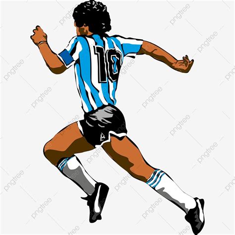 Diego Maradona D10s PNG ,dibujos D10s Png, Diego Maradona Png, Diego ...