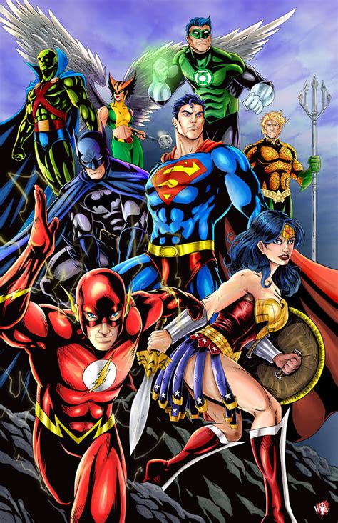 DC Justice League by WiL-Woods on DeviantArt