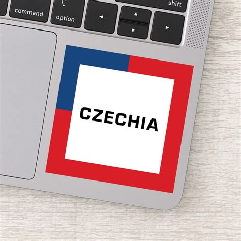 Stickers - Czechia 01A - Colors of the Czech Flag - Amazing Czechia