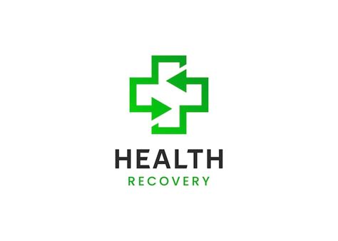 Premium Vector | Illustration modern Health Recovery logo design.