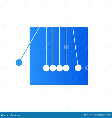 Square pendulum logo stock vector. Illustration of element - 167733428