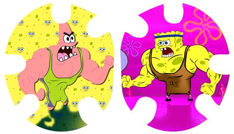 Spongebob And Patrick Wrestling