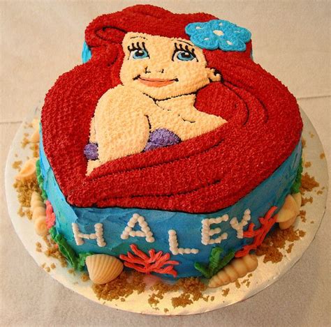 Ariel Cake | Mermaid cakes, Little mermaid cakes, Ariel cake