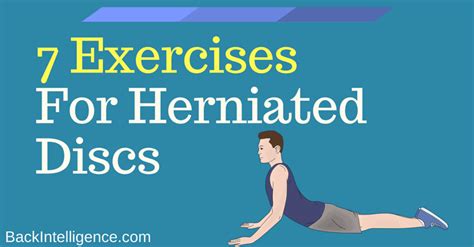 7 Herniated Disc Exercises For Lower Back (Also for bulging discs)