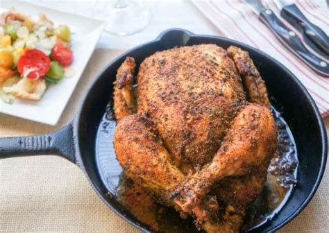 Roasted Chicken With Bread Salad, The Perfect Dinner