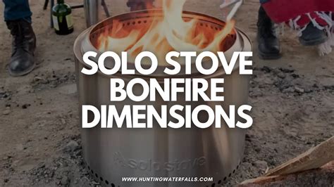 Solo Stove Bonfire 2.0 Size Dimensions and Weight