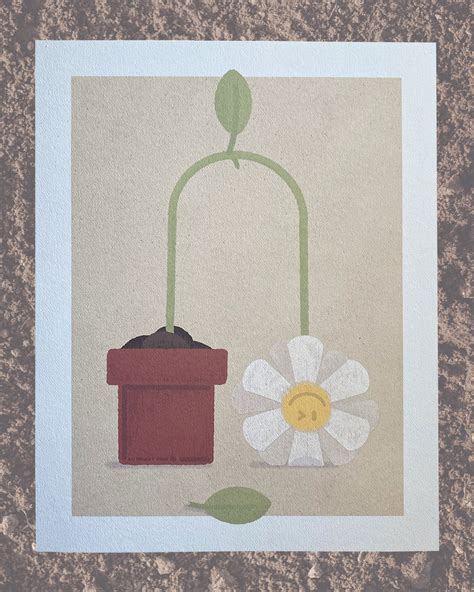 THE “OOPSIE DAISY” GICLEE PRINT – UNLUCKY PRESS